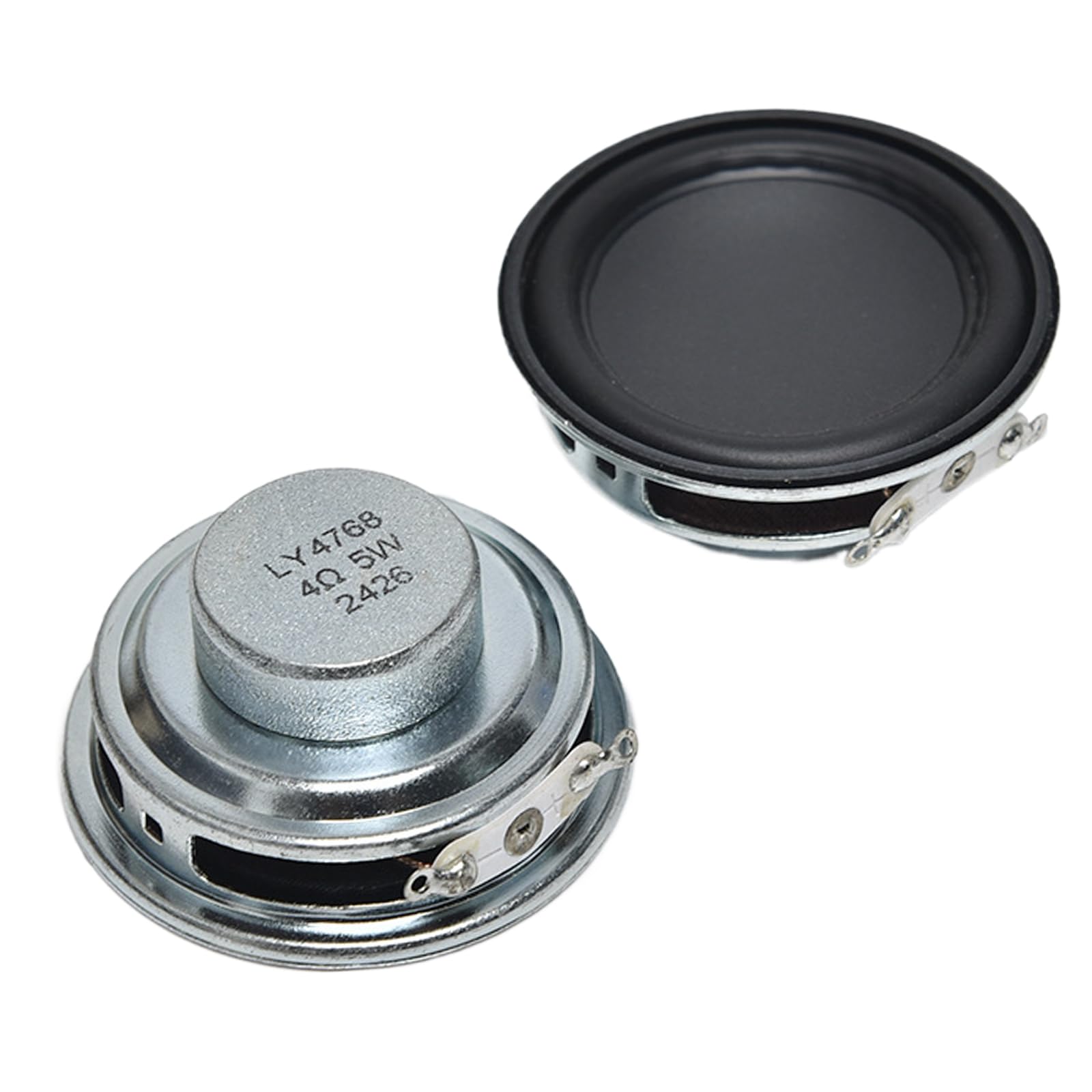 Midrange 8 Ohm Altoparlante Stereo Rotondo 45mm 4Ohm 5W - Per Audio Fai Da Te, Auto E Multimedia Altoparlante Per Hifi