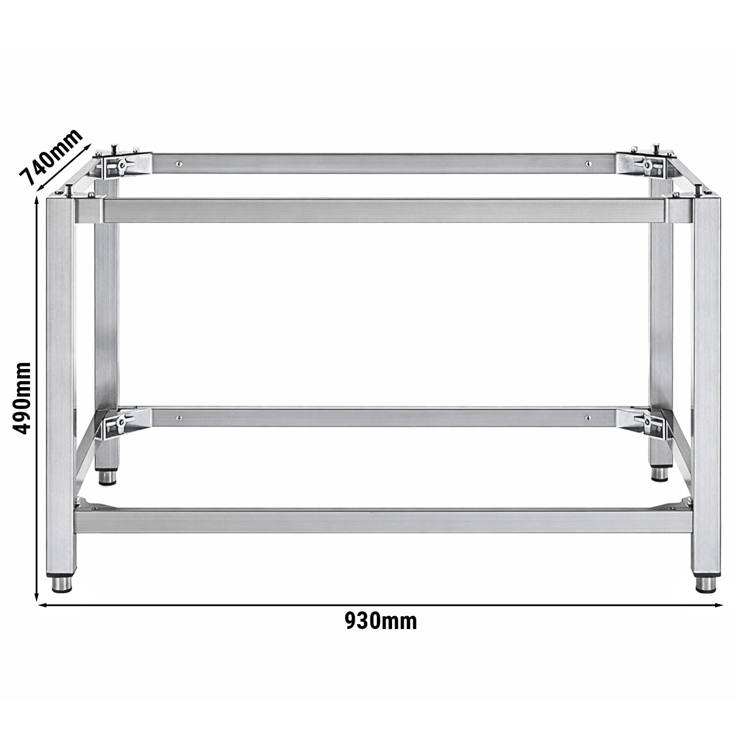 GGM Gastro | BUV5007 | Untergestell - für Kombidämpfer BKDV1200-2SM#HGNV12N & BKDV1200-2SM#HENV10N