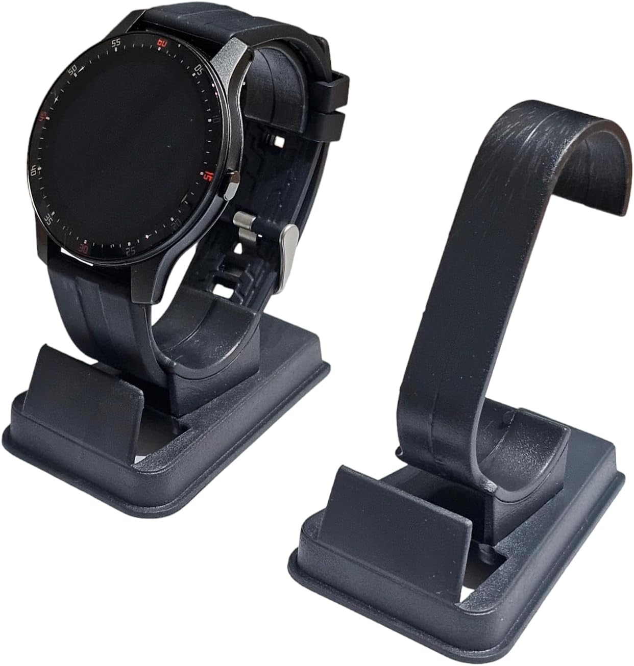 24 Pcs/Lot Black Plastic Wrist Watch/Smartwatch Display Holder Rack Store Home Shop Usage Show Stand Jewelry Bracelet Display