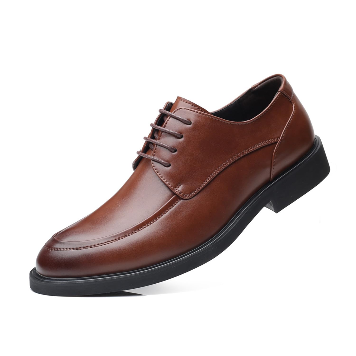 Uomo Scarpe da Derby Eleganti Stringate Francesine Classiche | Scarpe da Uomo Classiche Oxford per Università, Ufficio, con lacci Suola Antiscivolo, Comode da indossare tutti i giorni