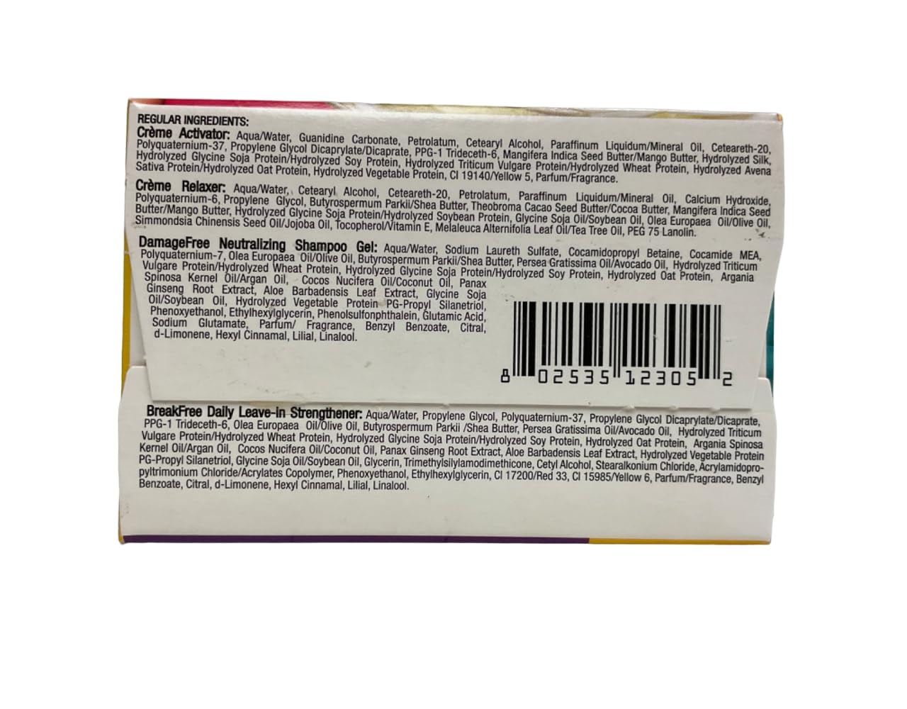 Profectiv Pro No Lye Relaxer [Regular] 6/Application (Pack of 3)