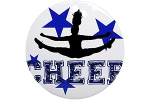 Blue Cheerleader 2020 Christmas Ornament