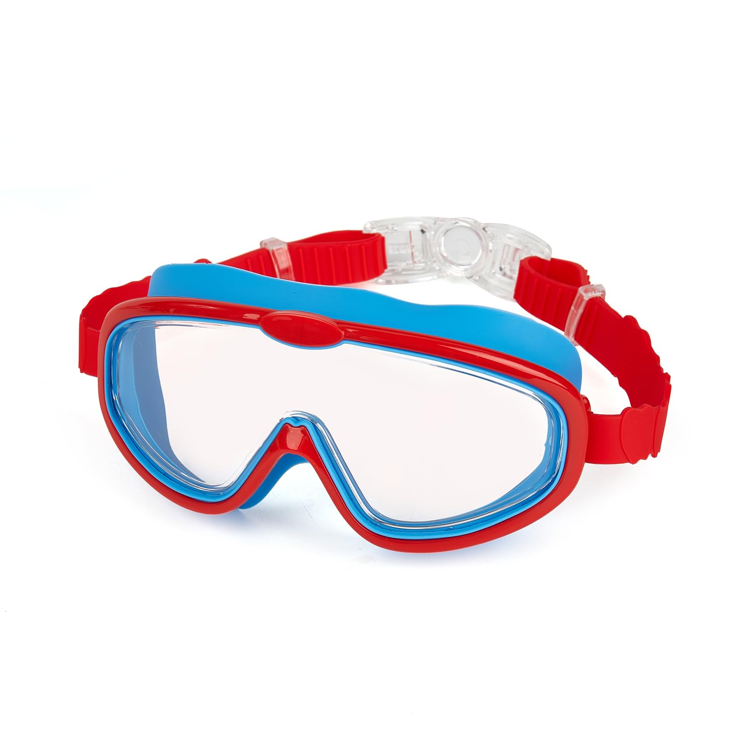 YzoTek Kids Wide View Swimming Goggles - HD Large Frame Anti-Fog Waterproof Pool Goggles for Children & Teens Age 3-16