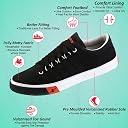 SPARX Men's Black Shoes for Trekking Hiking & Walking with Canvas Rubber (SC0162GBKBK0006) gallery image
