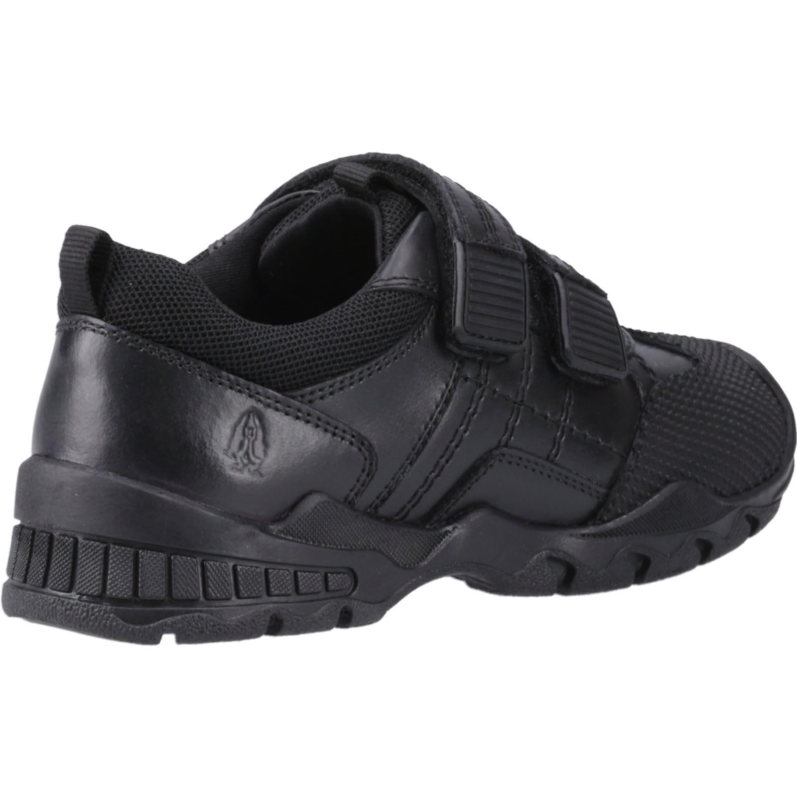 Hush Puppies Mocassini Tristen in Pelle Nero Bambino