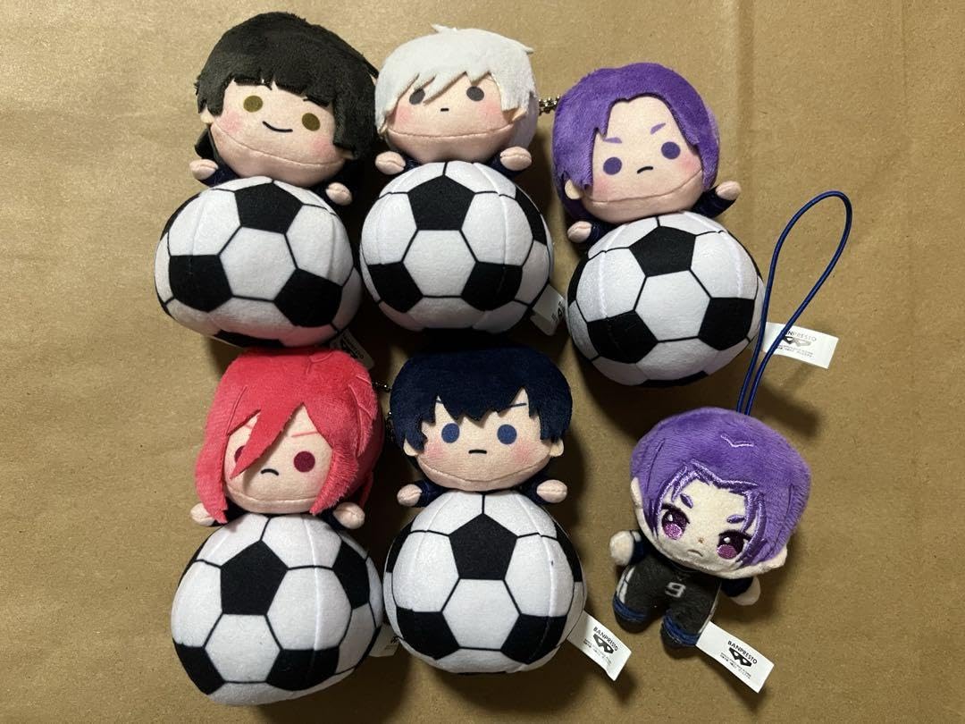 Amazon.co.jp: ブルーロック ほわぬい サッカーボールマスコット 
