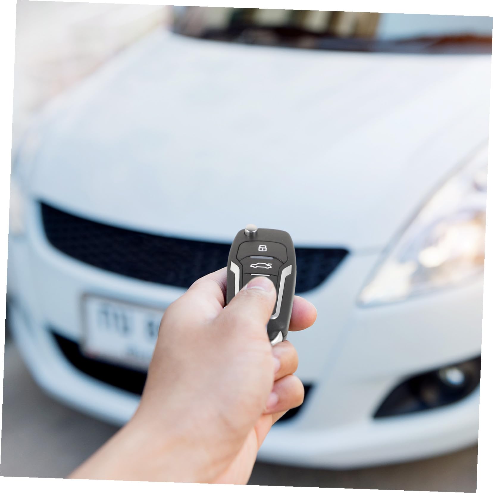 Kit D'entrée sans Clé pour Voiture Démarrage à Distance du Moteur, Serrure Centrale en Plastique et Métal, Système Anti-vol Facile à Installer