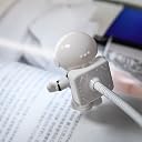 BOENJOY Gifts- Spaceman Night Light, Creative Cartoon Spaceman LED Light Novelty USB Book Light Computer Laptop Notebook Lamp Astronaut LED Night Light | Night lamp gallery image