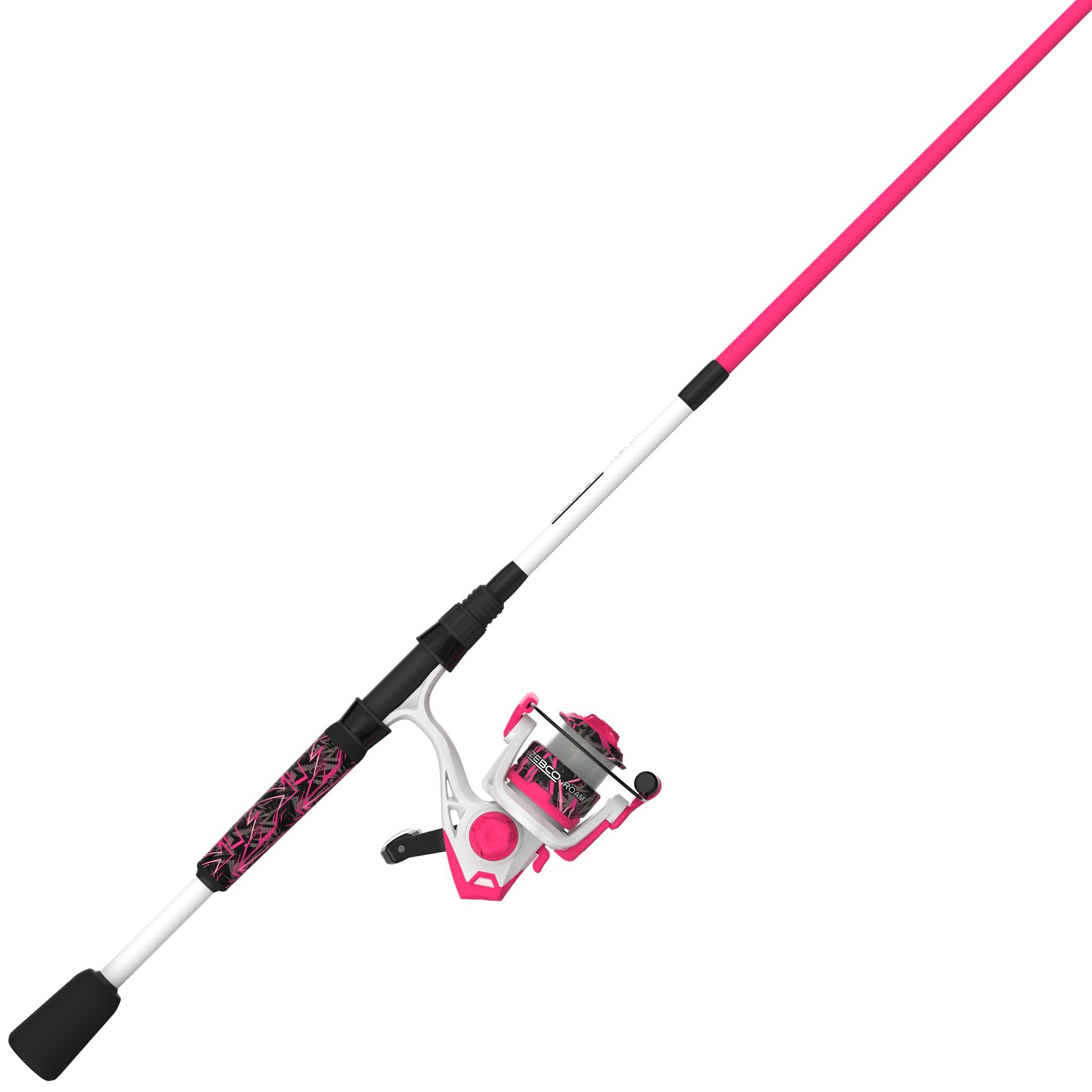 Zebco Roam Spinning Reel and Fishing Rod Combo,