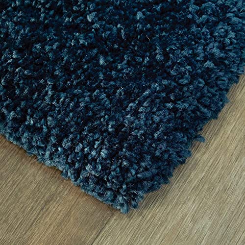 Image of Soft Modern Shag Area Rugs Fluffy Living Room Carpet Comfy Bedroom Home Decorate Floor Kids Playing Mat Size 5x5 Feet Square Color Multi T