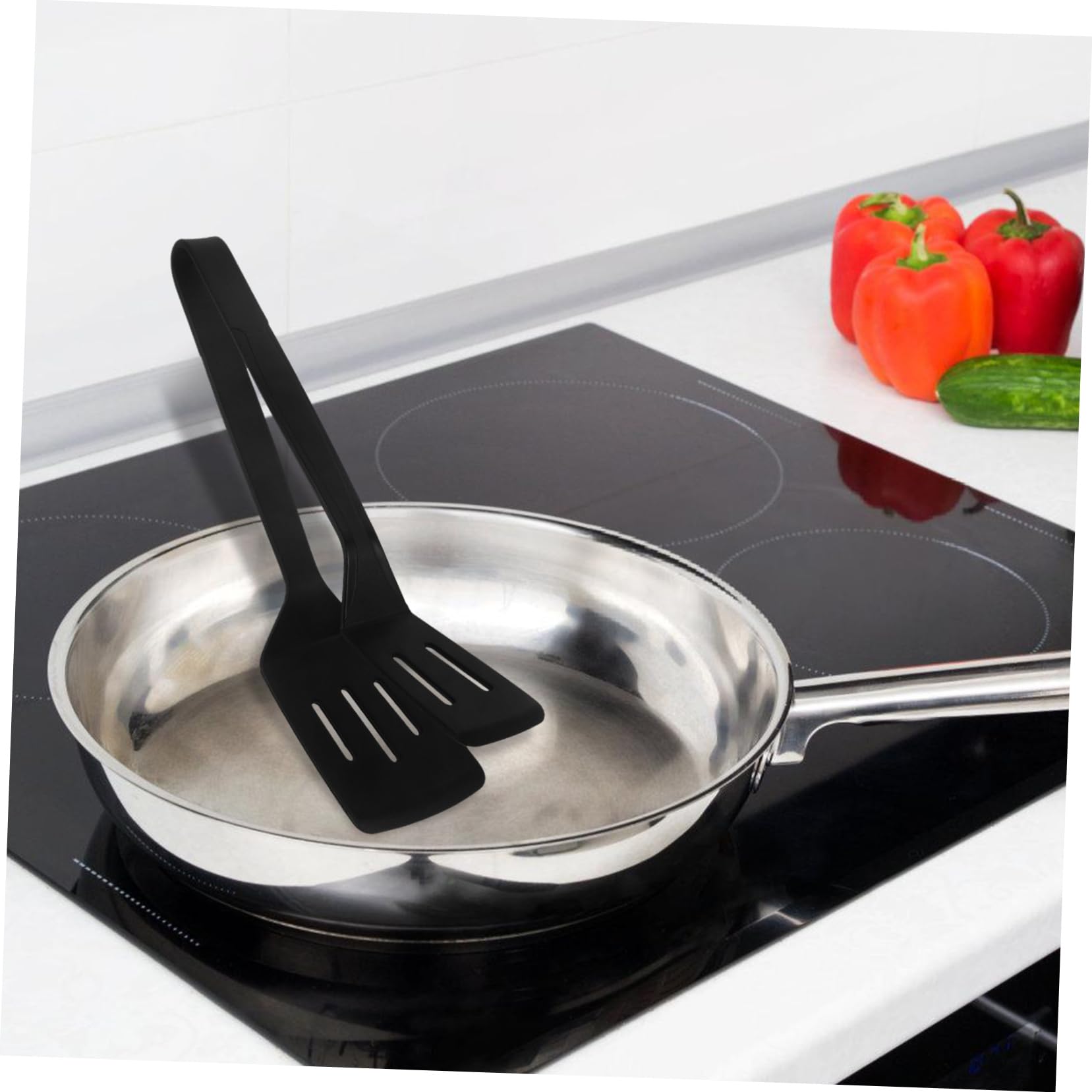 VANZACK 3pezzi Spatola e Silicone Multifunzionale Per Utensile Per Girare e e Facile Design e