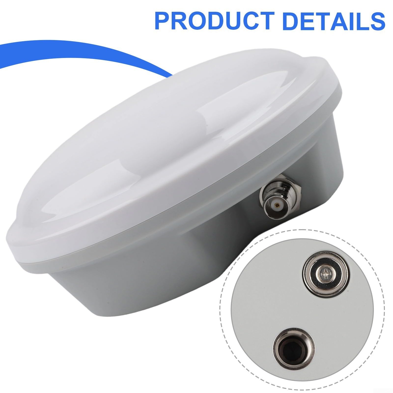 AG35 GNSS Antenne L1 L2 L5 GPS GLONASS Beidou mit IP67 wetterfester ABS-Schale Landmaschinen Vermessung Mapping (Einzelantenne)