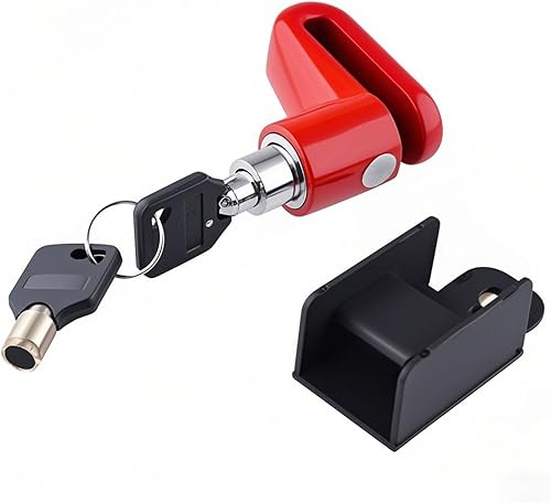 Bloqueo de bicicleta Bloqueo de freno de disco de bloqueo de cadena adecuado para bicicletas y motocicletas