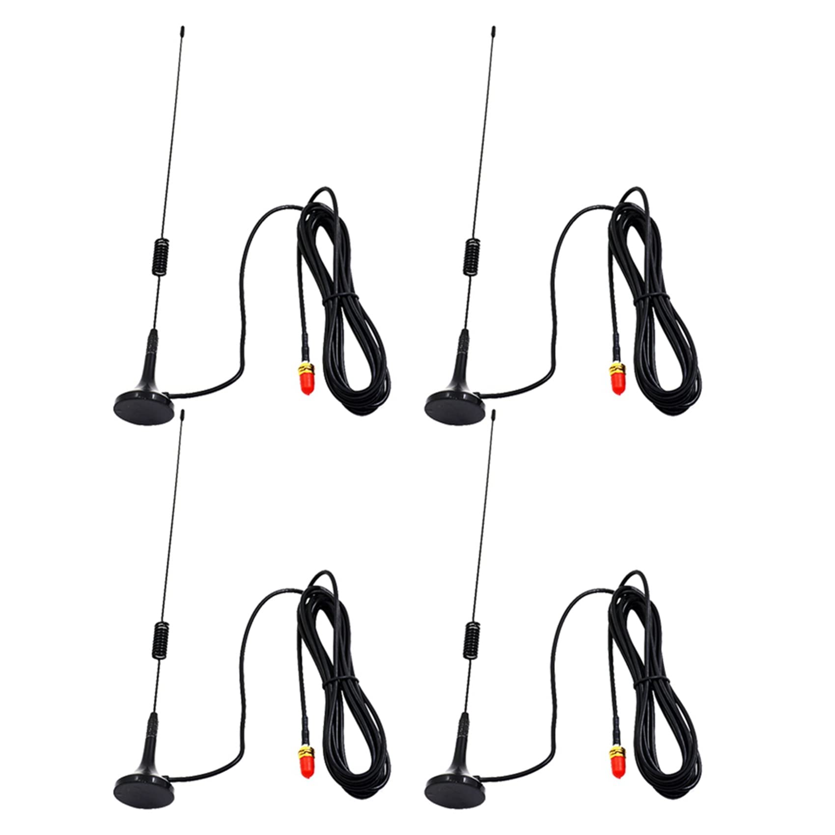 4X UT-106UV -Female Car Magnetic Antenna for UV-5R UV-82 UV-9R Walkie Talkie