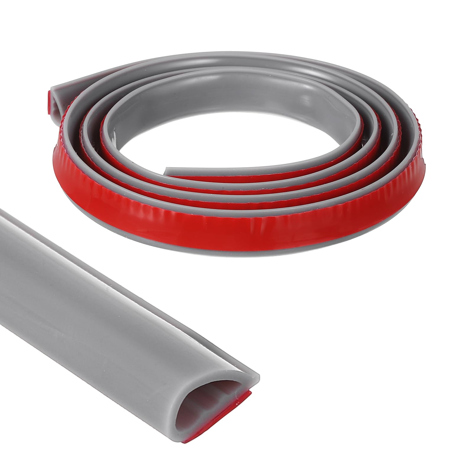 Nexarelle Smoke Fire Seal Strip 1m Door Seal Tape 13mm x 6mm Gray