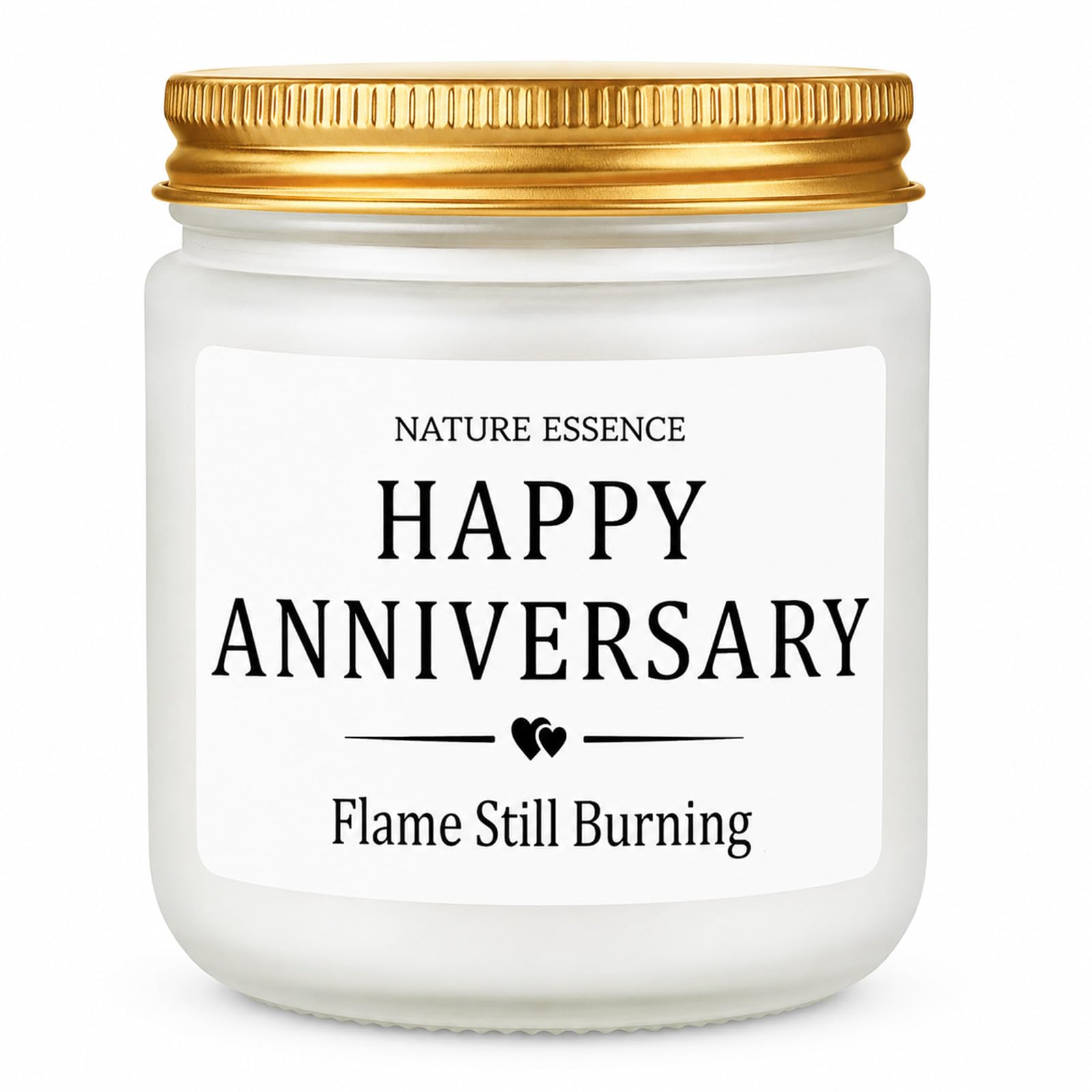 Anniversary Candle Gifts for Couples, Lavender Scented Soy Wax Anniversarys Candle, Happy Anniversary Presents for Him and Her, Romantic Gifts for Girlfriend Wife Boyfriend Husband, 3.5oz