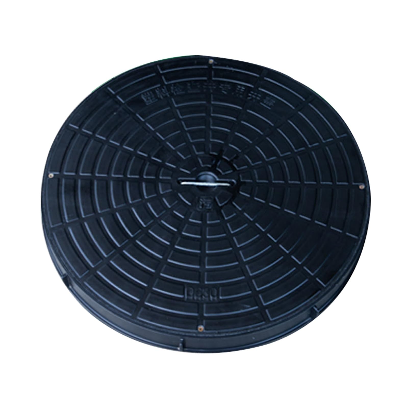 Arqueta y Elevadores para Fosas Sépticas con Asa, Arqueta Riego de PE con Base y Nervaduras de Refuerzo Traseras, para Patios, Entradas de Vehículos y Pavimentos.(35cm/14in)