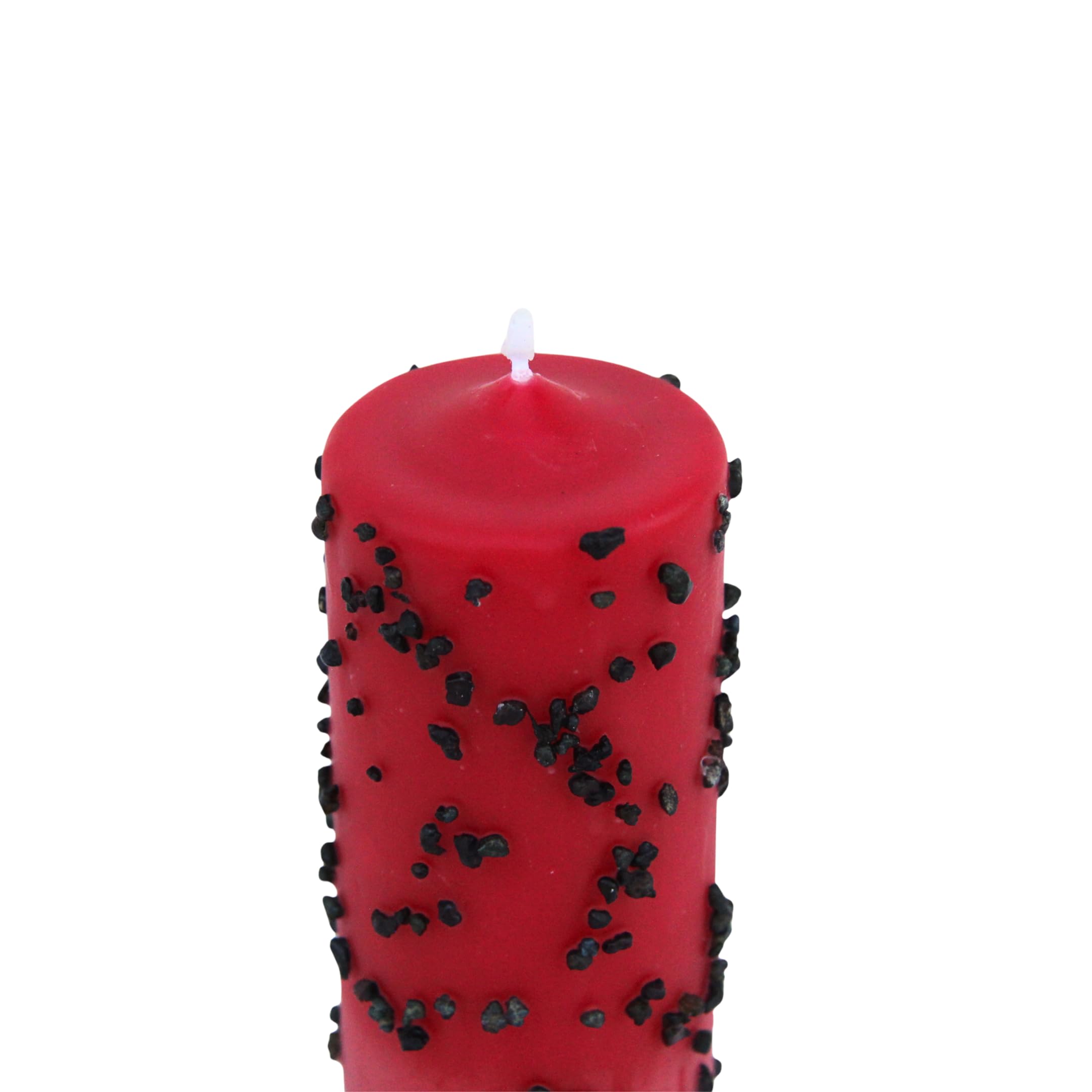 Vela Rompe Estancamientos Ritualizada – Vela Roja Esotérica para Desbloqueo Energético y Avance Personal – Ideal para Proyectos, Amor y Dinero – Con Hierbas y Oración – Las Velas de Mariano