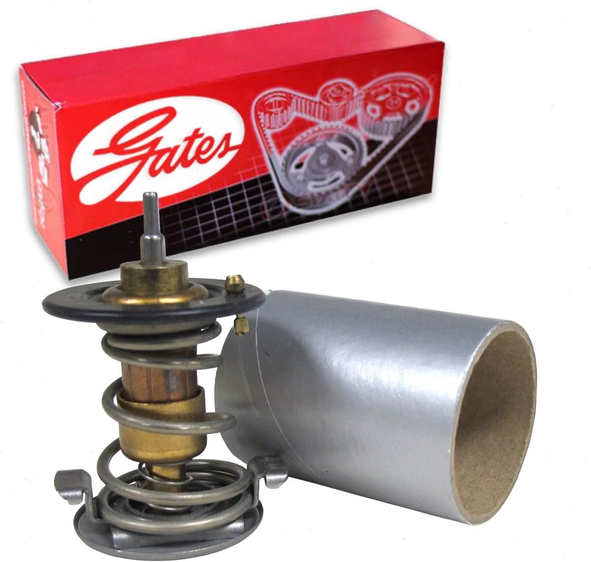 Gates Engine Coolant Thermostat compatible with Chevrolet Camaro 3.6L V6 2010-2015