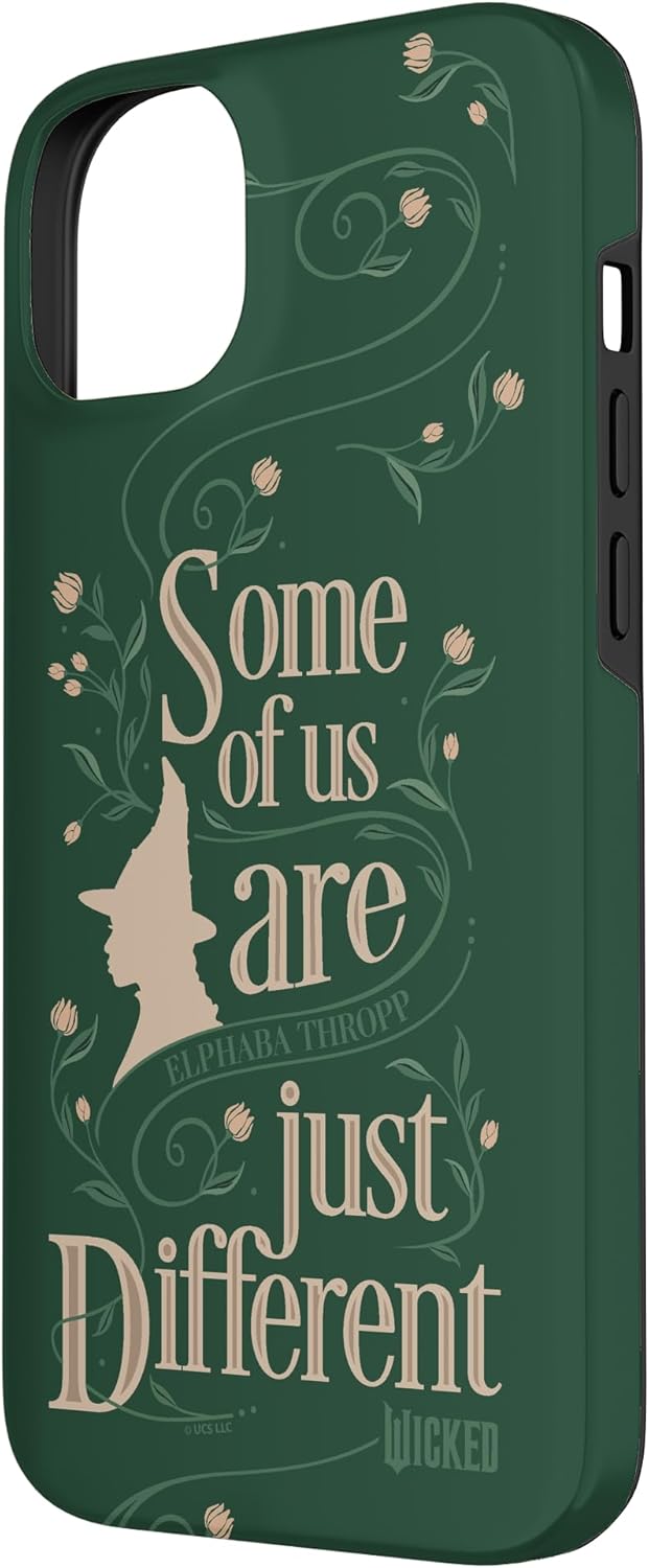 Wicked Some Of Us Are Just Different Elphaba Thropp Case for iPhone 14 Plus