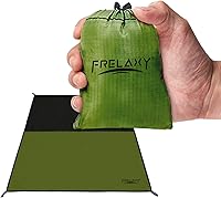 Vista 19 de Frelaxy Manta de Picnic de Bolsillo, Alfombrilla de Playa Impermeable y a Prueba de Arena, Lona de Camping Compacta para Festivales, Senderismo