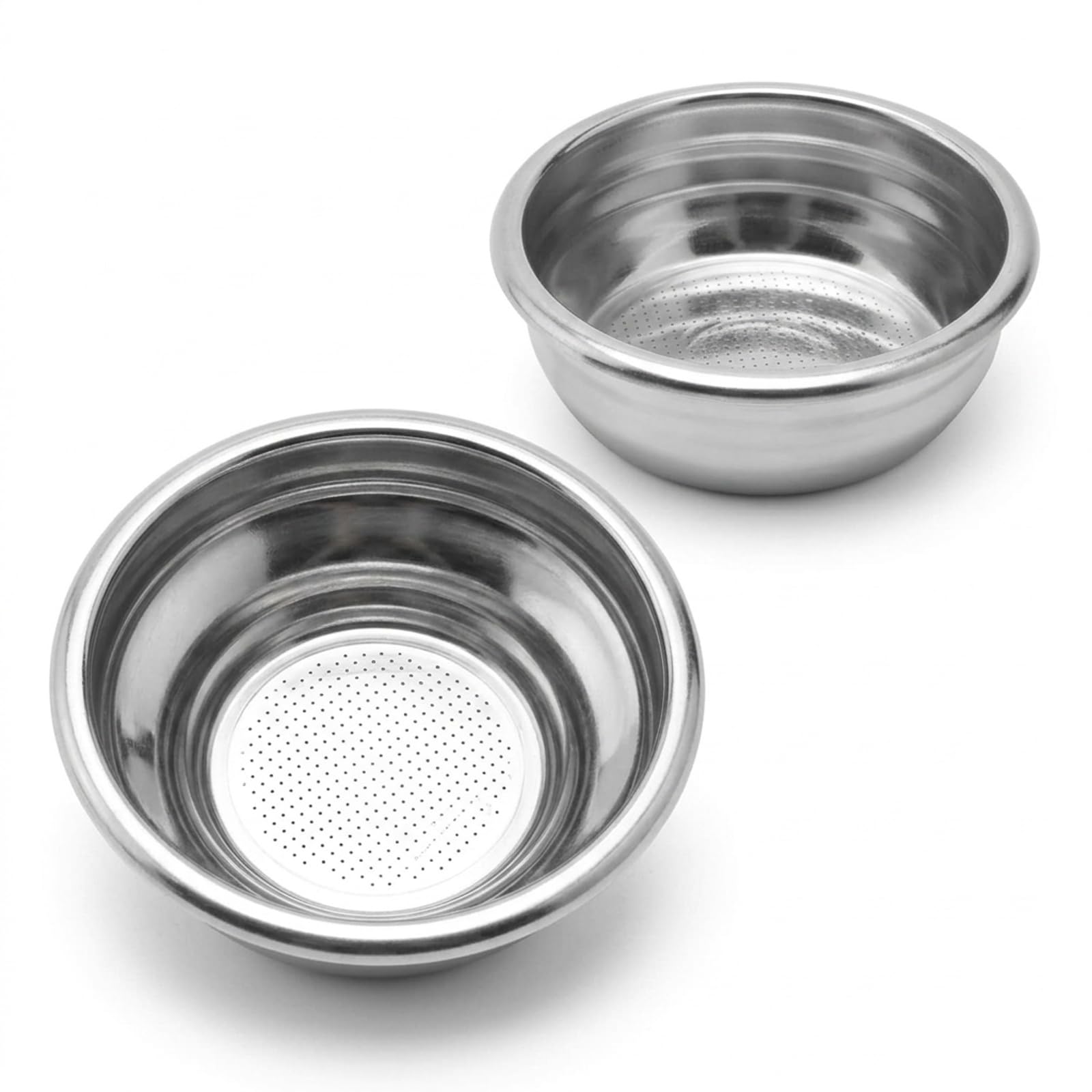 58mm Espresso Basket 2PCS Set – Stainless Steel Portafilter Filter