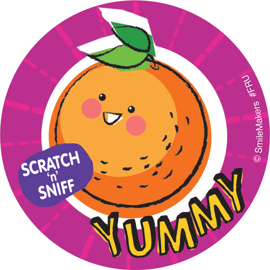 Scratch 'n Sniff Stinky Stickers How Sweet, Cinnamon Roll Scent T83628