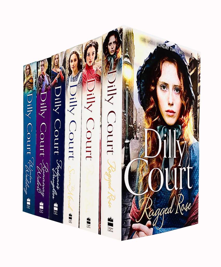 Dilly Court Collection 6 Books Set (Fortune's Daughter, Winter Wedding