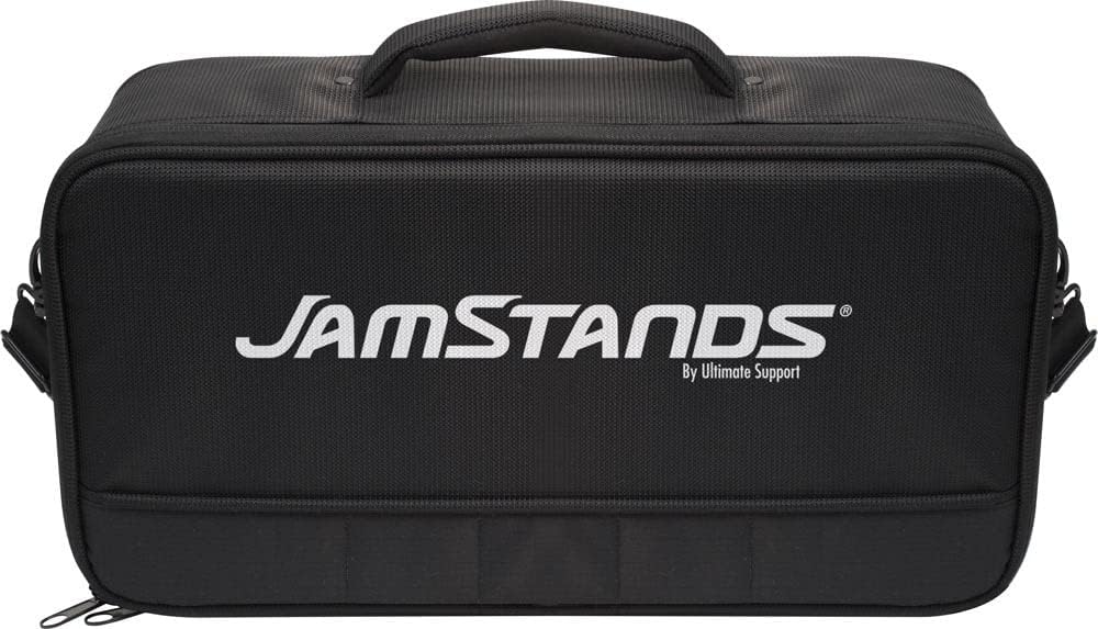 Ultimate Support JamStands PB200 Ergonomic Small Pedalboard w/Adjustable Power Supply Clamp and Soft Case