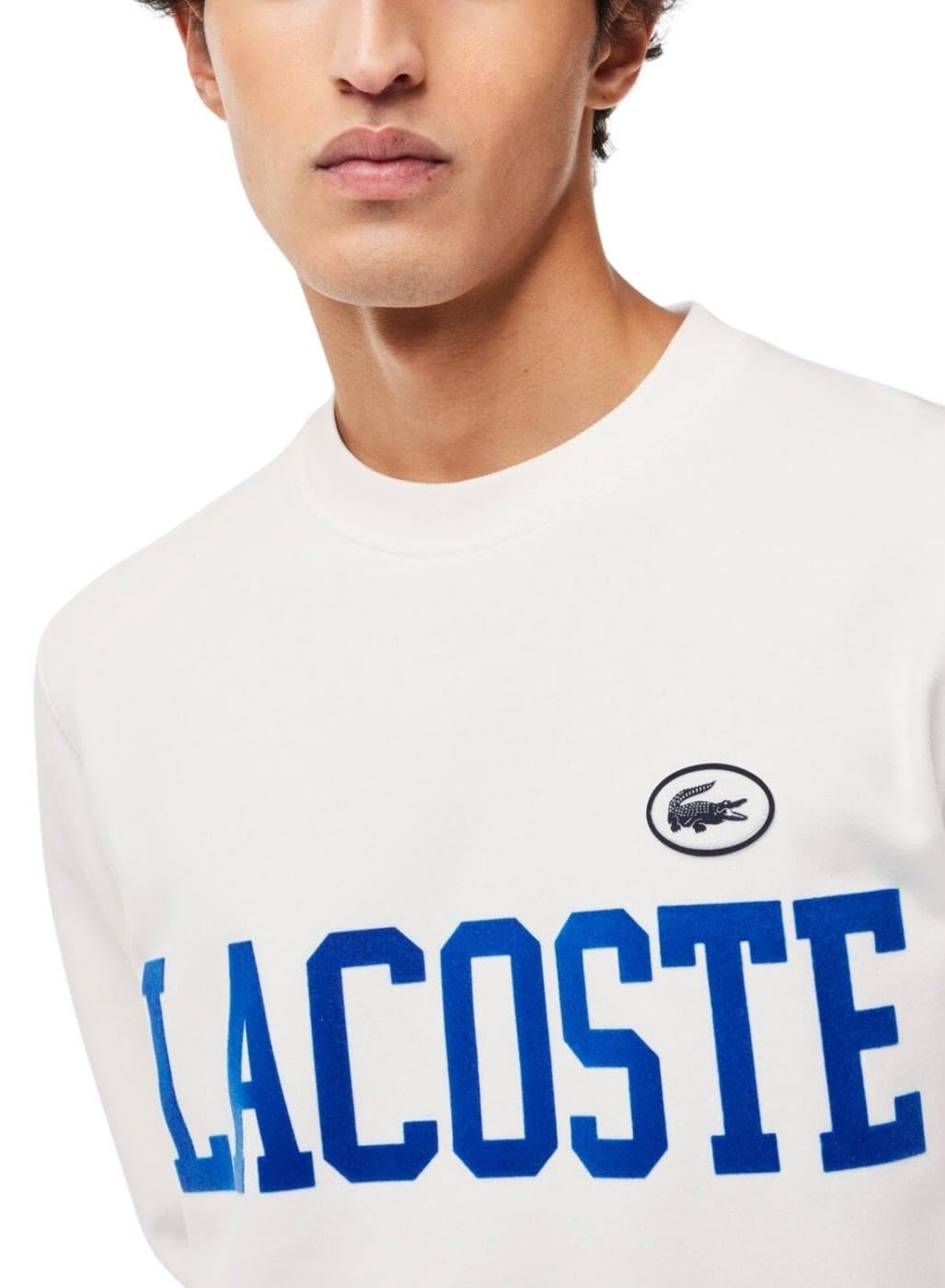 Lacoste Felpa da uomo in pile