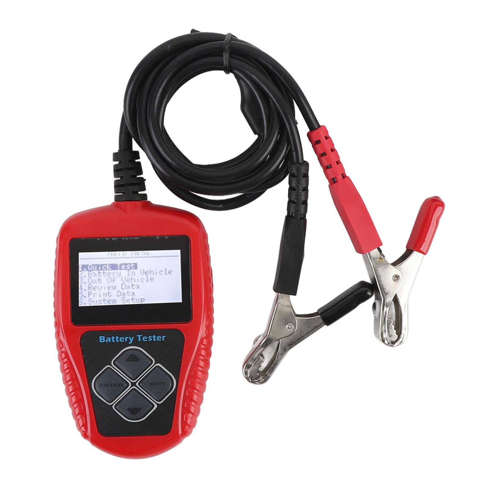 Probador de Batería de Coche de 12V para Pruebas de Carga Automotriz CCA 100-2000 220AH Analizador de Batería Herramienta de Carga de Arranque