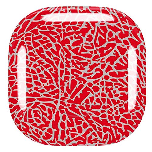 Skinit Decal Audio Skin Compatible with Samsung Galaxy Buds Pro Originally Designed Elephant Print Red Design