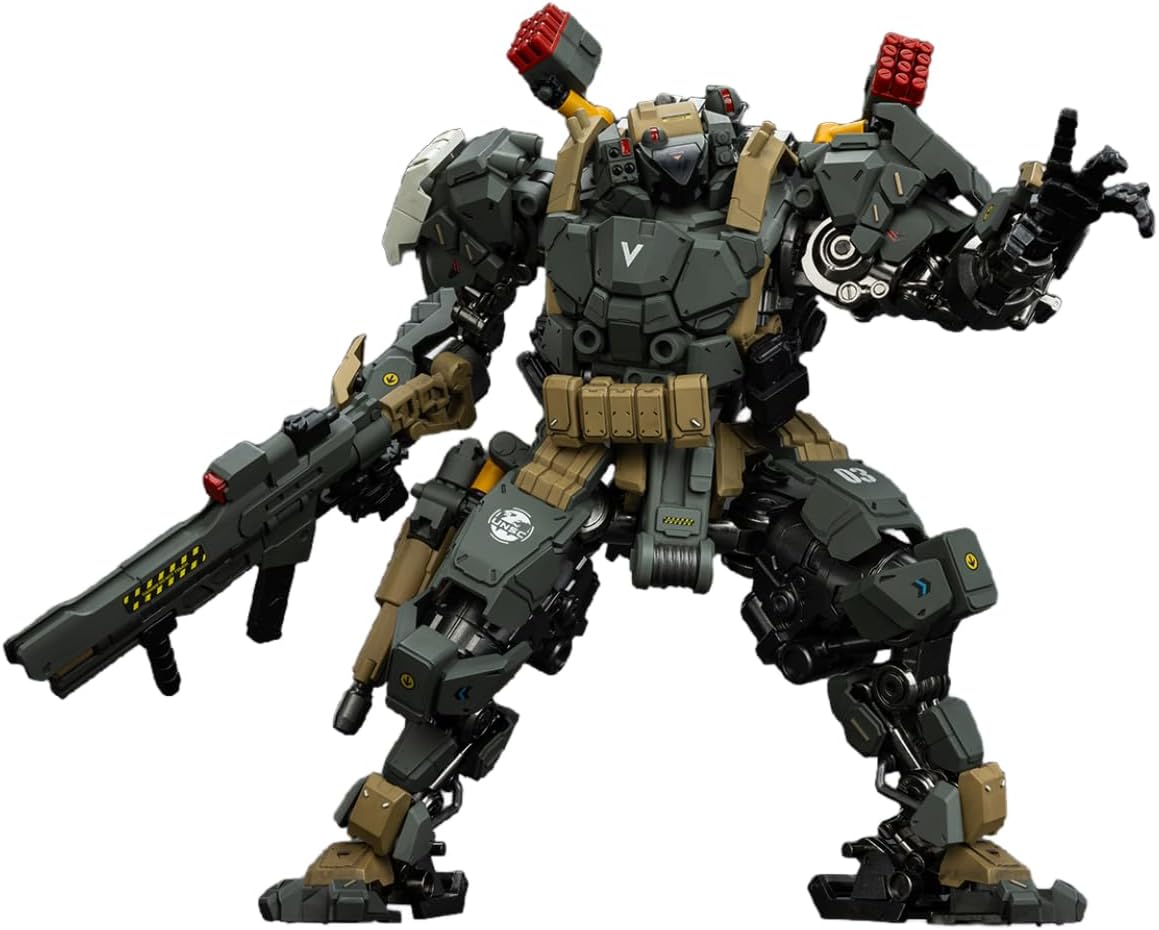 JOYTOY 1/18 Action Figure Mecha Tyrant-03 Tactical Type Collectible Gifts,Toys for Kids 15+ and Adults