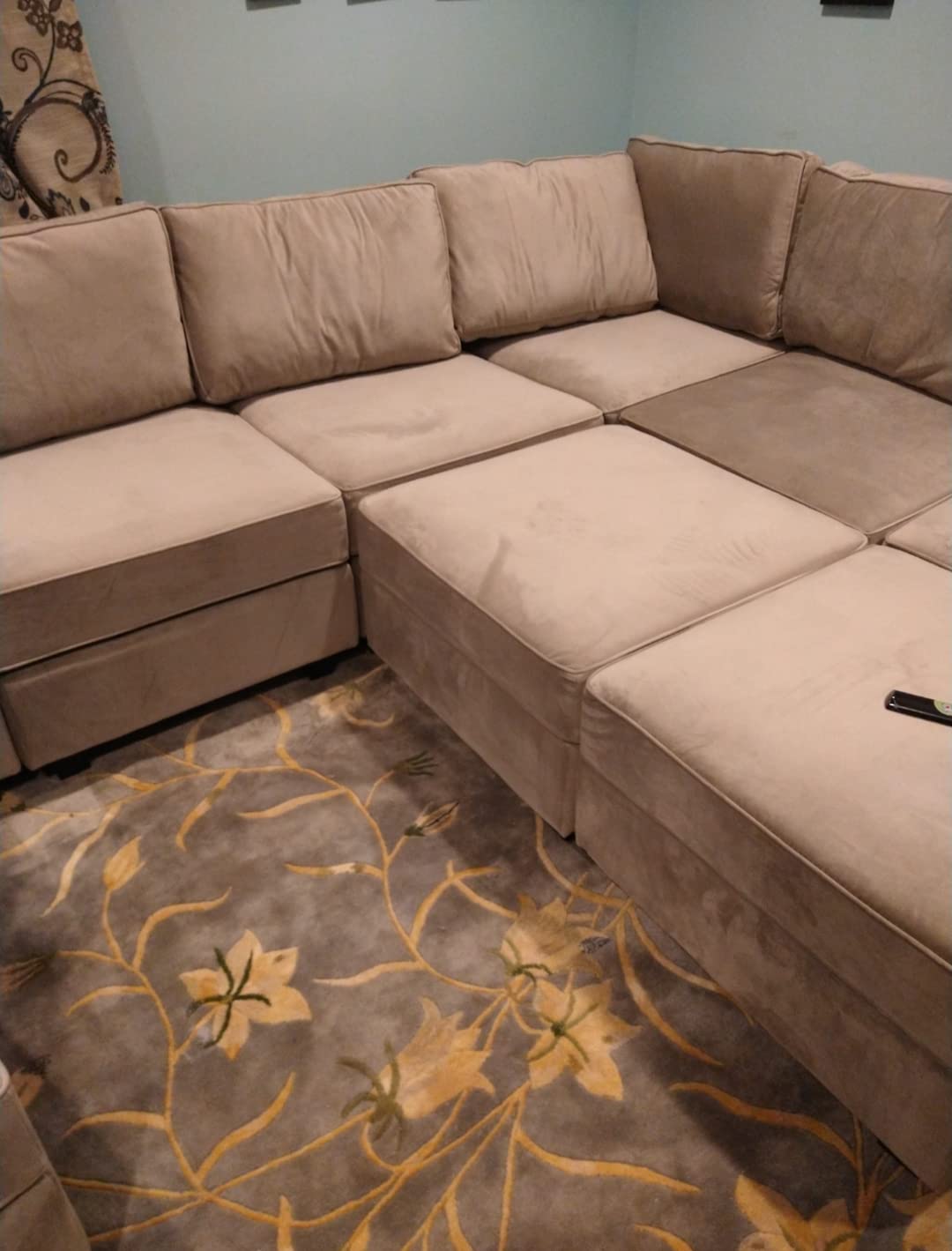 125/mo Finance Belffin Oversized Modular Sectional Sofa U Shaped