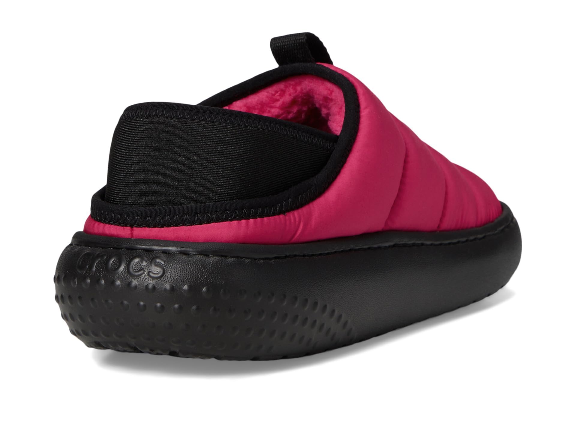 Crocs Classic Puff Moc (Little Big Kid), Pantofole Unisex-Bambini e Ragazzi, Frutto del Drago Multicolore, 1 US