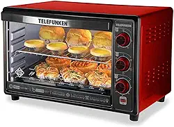 TELEFUNKEN Forno de Bancada Elétrico 50L TFE 550C 220V, TF-R550C