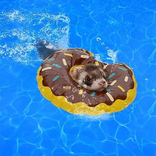 Miniatura 7 de Piscina plegable plegable para baño y refrigeración, bañera duradera, lavadora de agua para hurones y animales pequeños, anillo de natación de