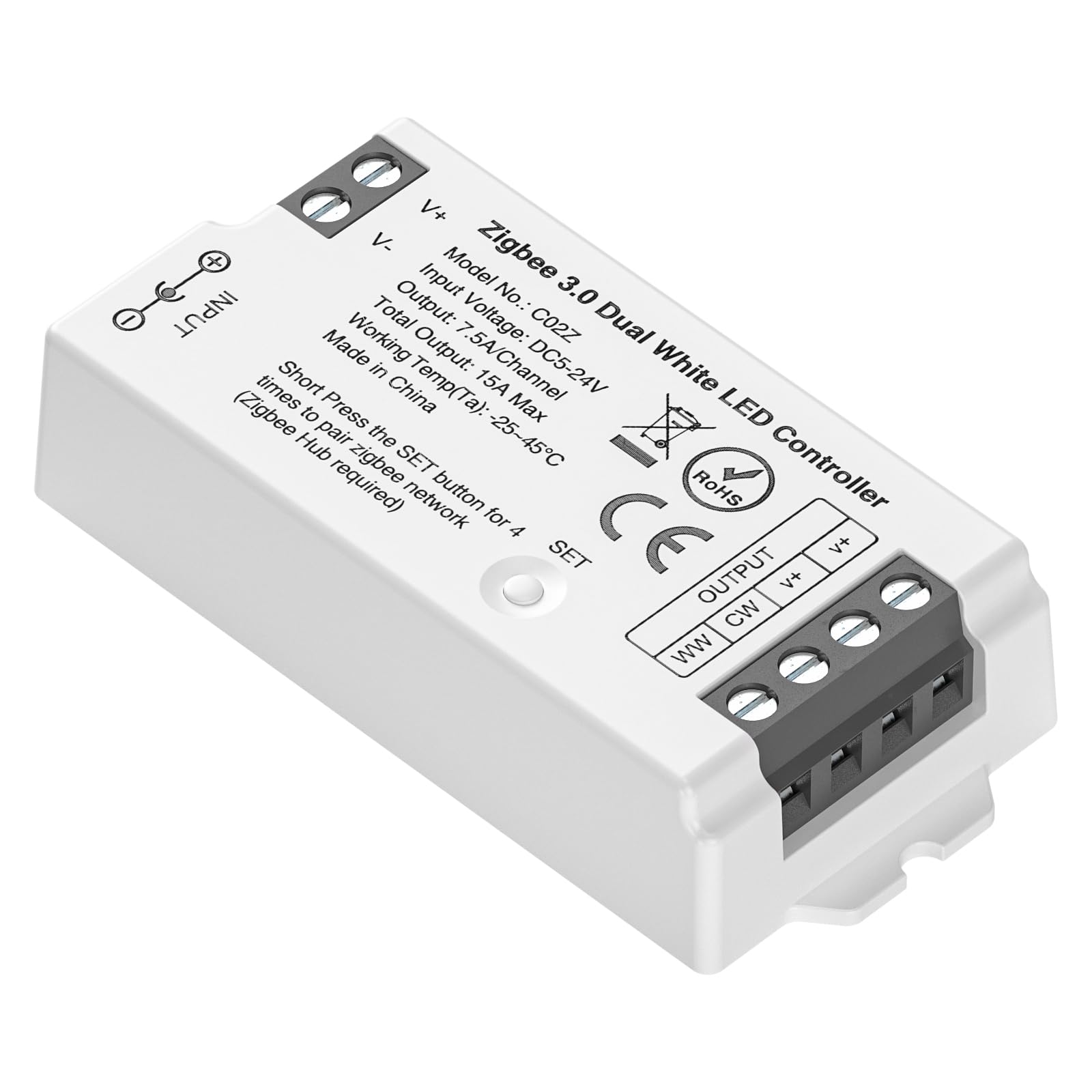 Sponsored Ad – BTF-LIGHTING C02Z CCT Zigbee 3.0 LED Controller for 5050 CCT COB CCT LED Strip Voice Control Dimming Compatible with Echo Plus Echo(4th Gen) ZigBee3.0 Bridge/Gateway(Not Content Gateway)