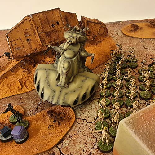 warzone studio 44 x 30 inch double-sided rubber battle mat homeland  saraha  bag