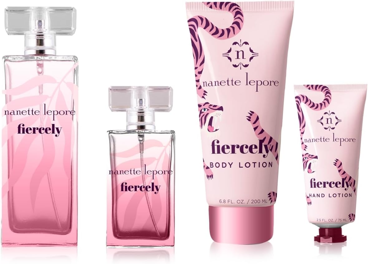 Fiercely 4 Piece Gift Set, 3.4 fl. oz.