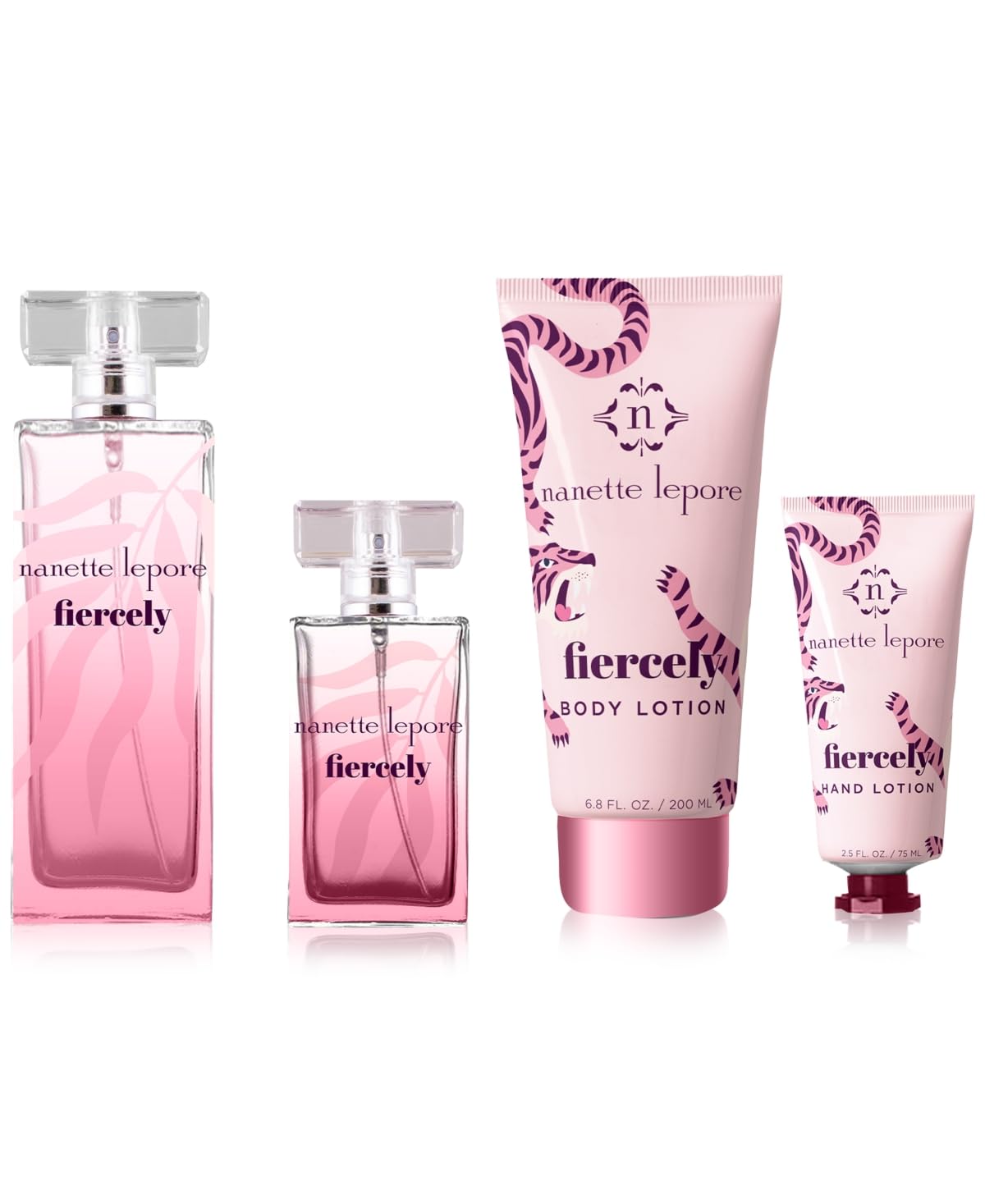 Fiercely 4 Piece Gift Set, 3.4 fl. oz.