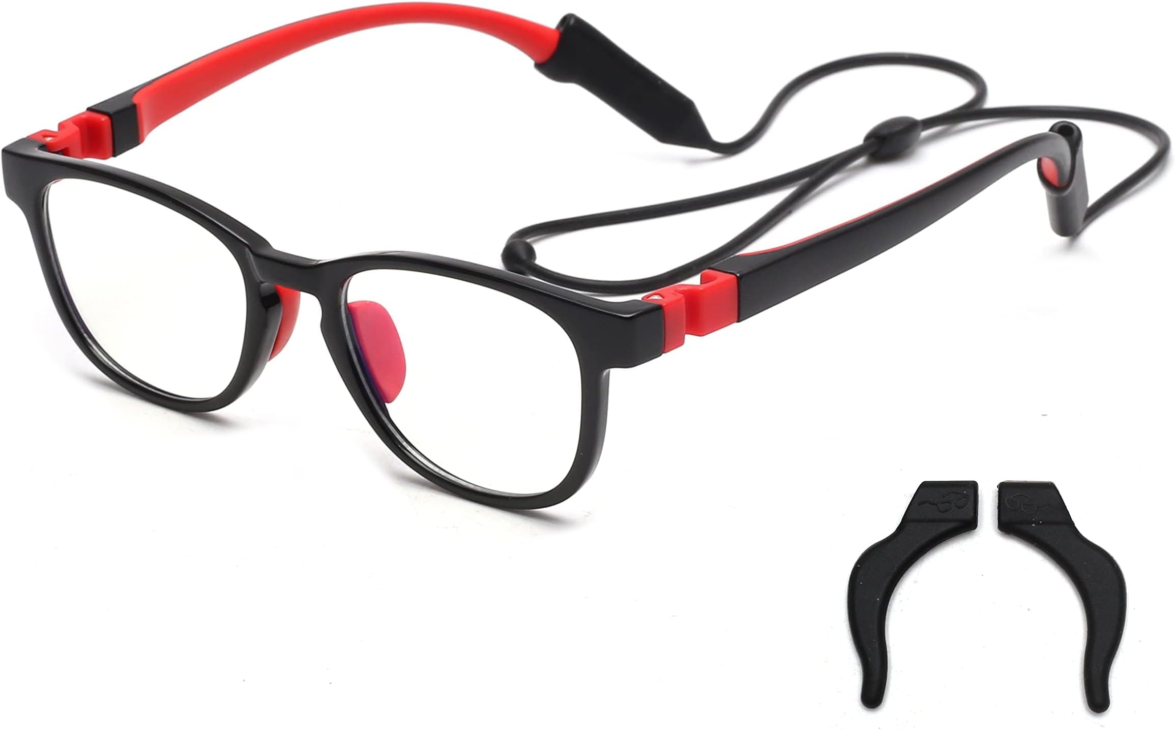JM Kids Blue Light Glasses, Computer Gaming Grasses for Girls Boys Age 3-10, Anti Blue Ray TR90 Eyeglasses