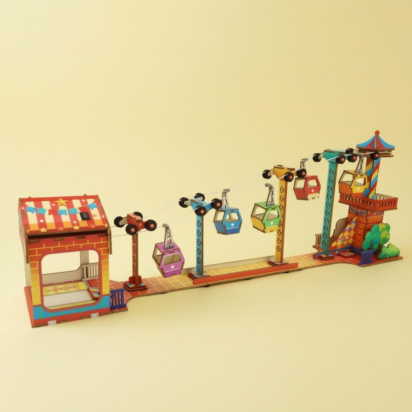 predolo Téléphérique Miniature à Assembler | Scientifique Éducatif, Modèle Réduit Téléphérique, DIY, J, pr École, Enfants, Élèves