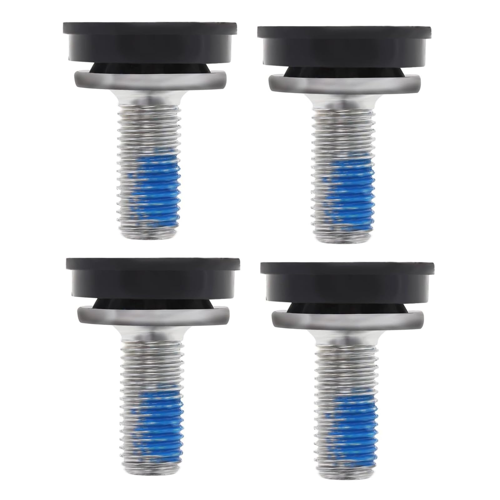 Bulloni per Pedivella Bici M8 x 18 mm, 4Pz Viti per Cuscinetti a Pedale, Filettate M8 a Testa Esagonale per Braccio a Manovella, Impermeabili, Prova di Sabbia