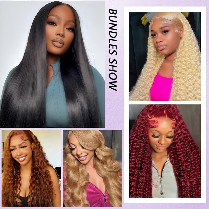 Burgundy Body Wave Bundles Human Hair 16 18 20 Inch Wine Red Bundles Human Hair Extension Brazilian 3 Bundles Human Hair Burgundy Red 100G/Bundle Color 99J