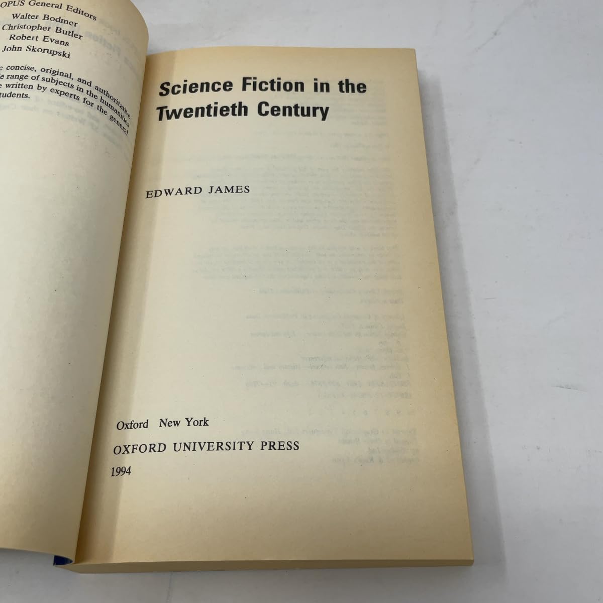 Science Fiction in the Twentieth Century