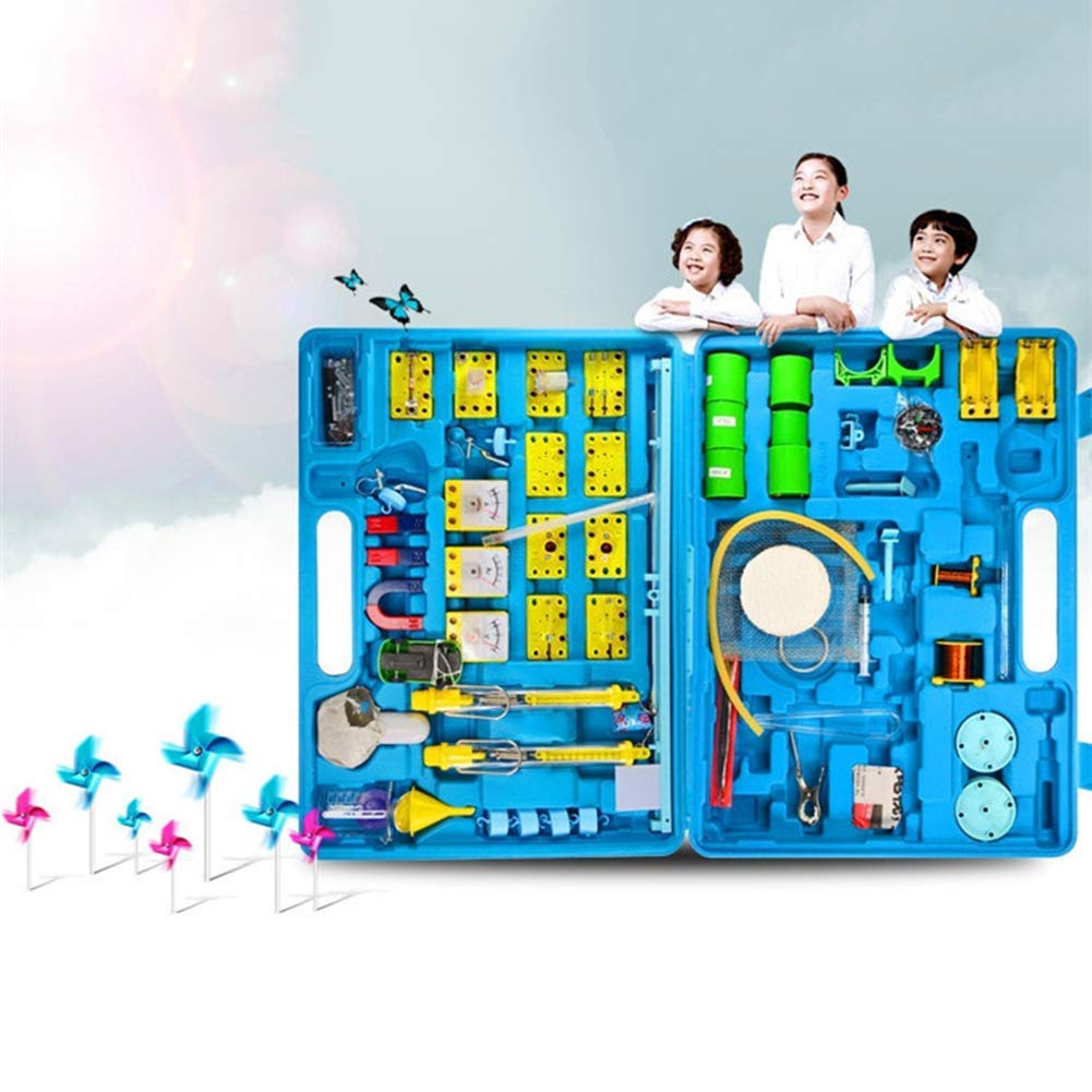 Physikalische Experimentierbox inklusive optischer Experimentierplattform, Elektromechanik, pädagogisches Wissenschaftsmodell, wissenschaftliche Bildung