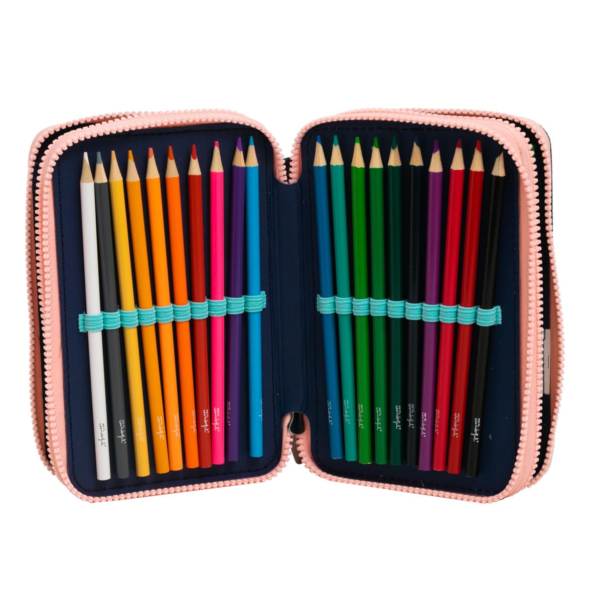 Mr.Wonderful - Astuccio completo per la scuola con 3 compartimenti - Appunti, disegni e tante risate