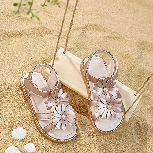 Image of Kiderence Toddler Girls Sandals Little Girls Kids Shoes Girls Sandals Toddler