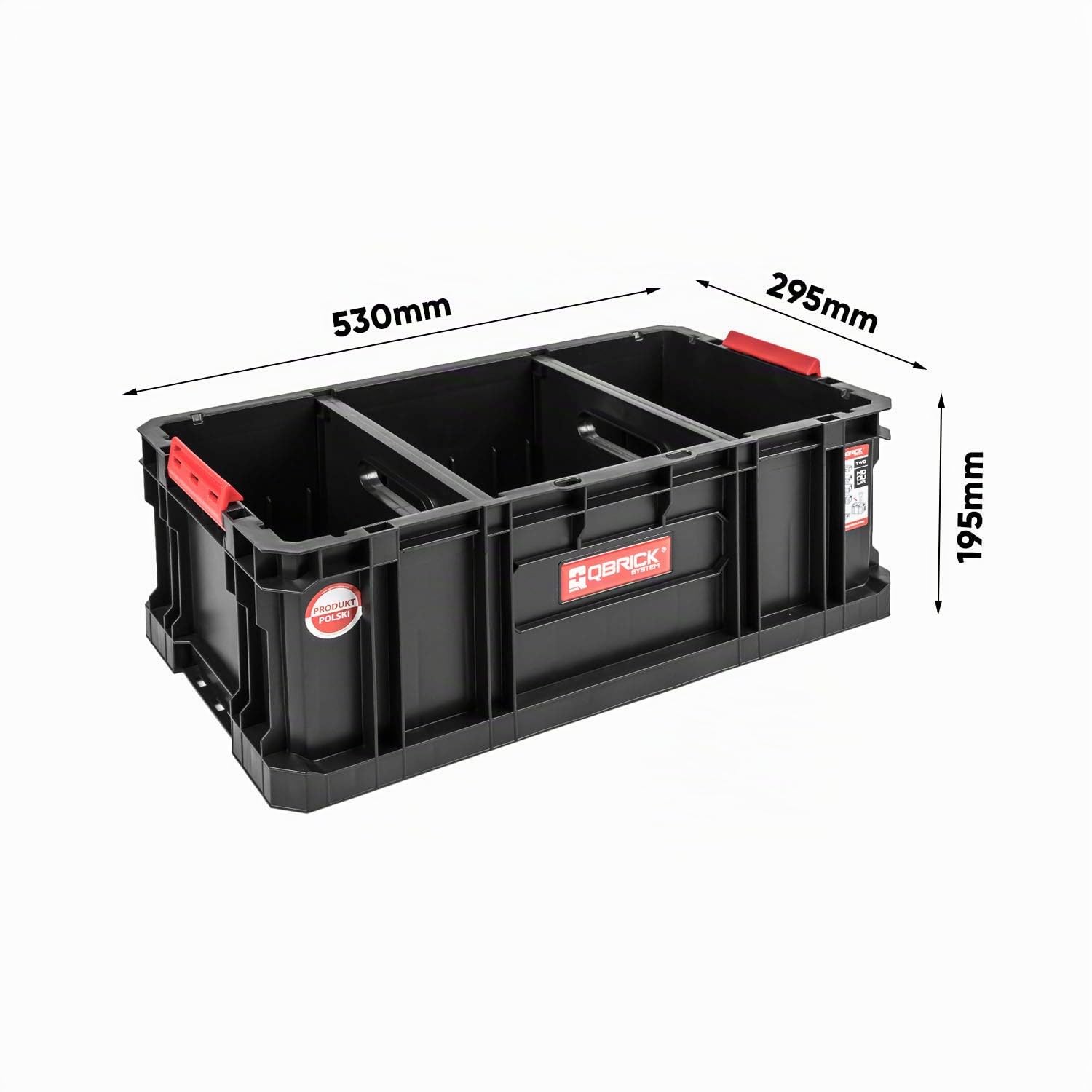 SYSTEM TWO Box 200 Flex Mallette à outils Panier avec séparateurs